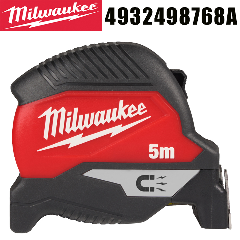 Tape Dispenser Weighted - Milwaukee 4932498768A Kompaktes Magnetisches Maßband 5m