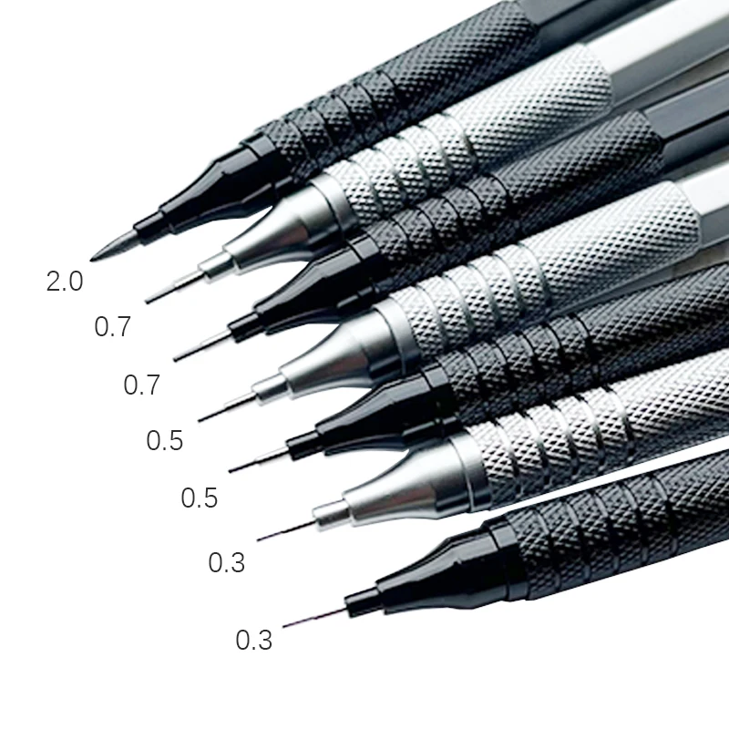 Mechanical Pencil 0.3 - 1 Stück Druckbleistift 0,3/0,5/0,7/2,0 mm Niedriger