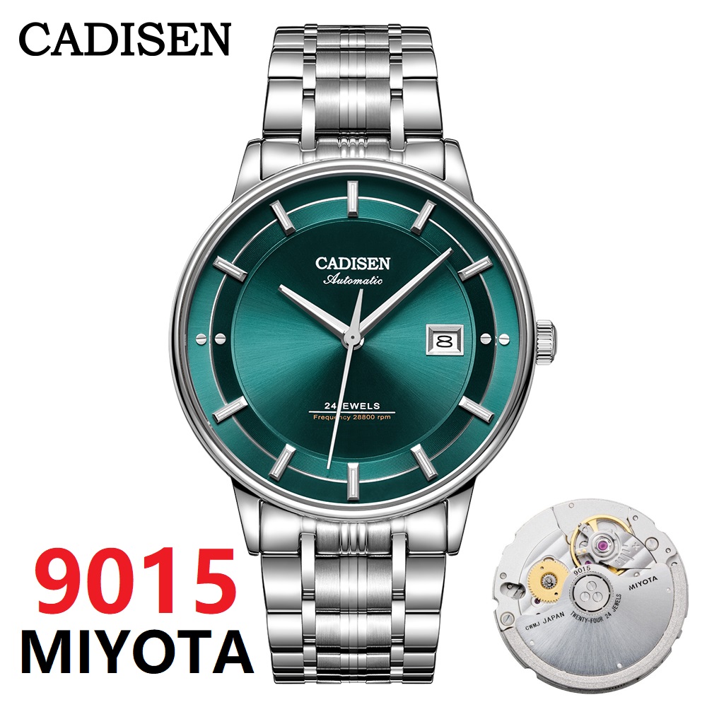 Paper Weight Crystal - CADISEN Ultradünne mechanische Armbanduhr Japan MIYOTA