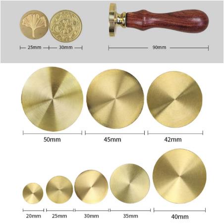 Wax Seal Stamp Set - Passen Sie Wachsstempel mit Ihrem Logo
