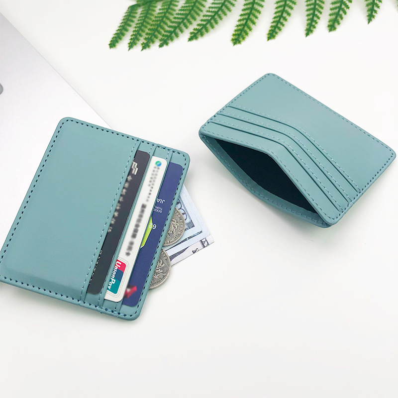Index Card Holder - 1Pc Pu Leder ID Karte Halter