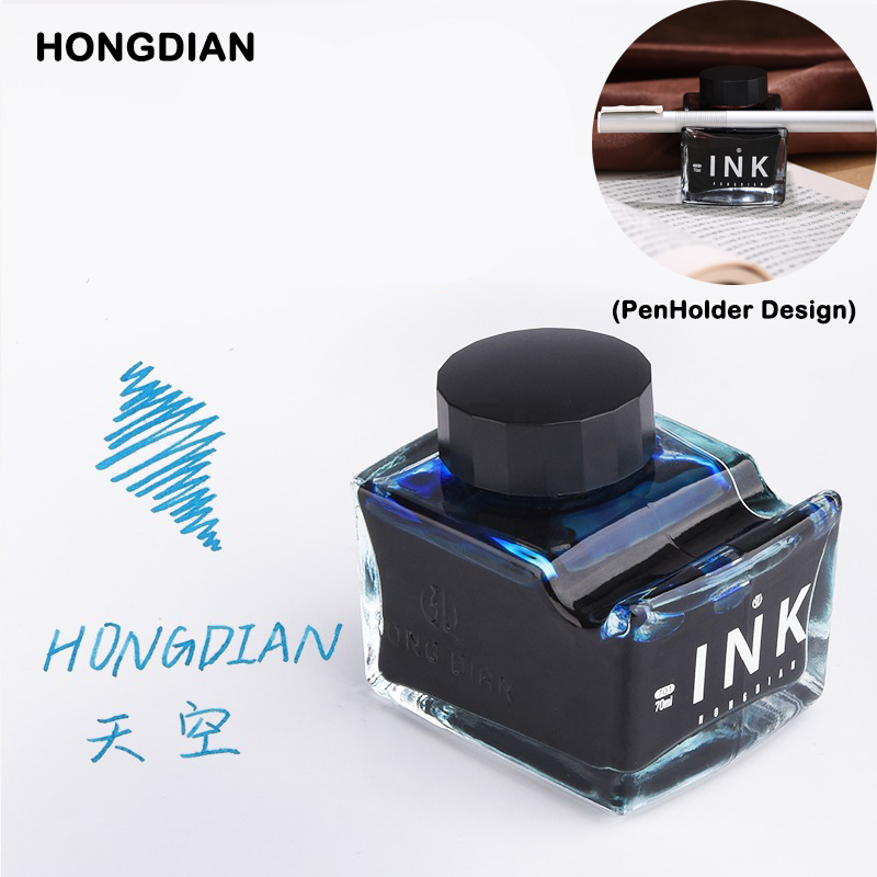 Fountain Pen Bottled Ink - HONGDIAN 70/60/18 ml hochwertige Füllfederhalter-Tinte, verschiedene