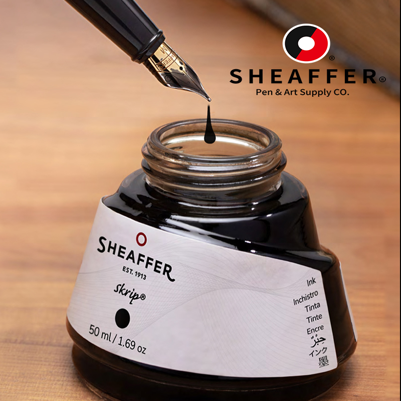 Fountain Pen Bottled Ink - American SHEAFFER Color Dye Ink, große