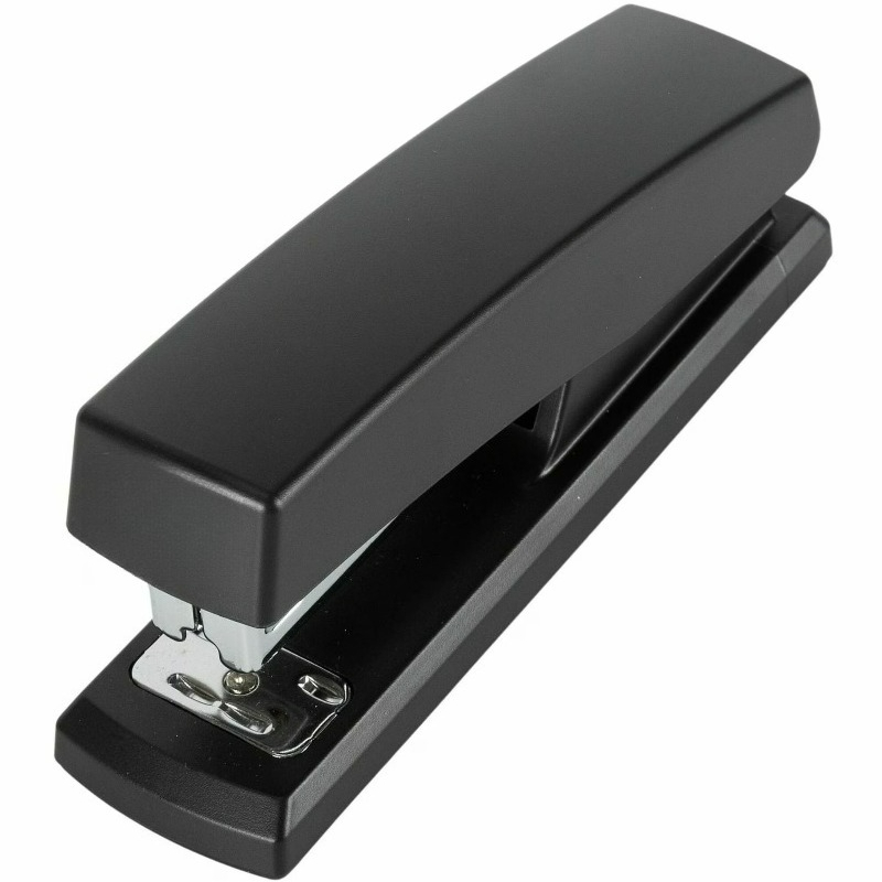 Stapler Half Strip - BSN03197, Halbstreifen-Heftgerät, 1 Stück, Schwarz