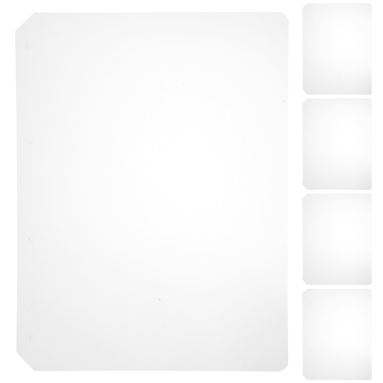 Tab Divider A4 - 5 Stück A4 Notizbuch-Trennblätter, hochwertige PP-Trennblätter,