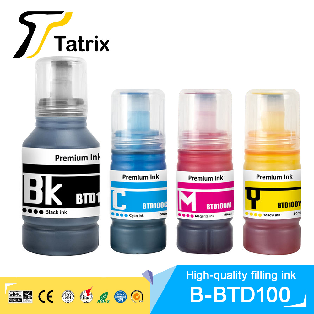 Fountain Pen Bottled Ink - Tatrix BTD100 BTD-100 BTD100BK Premium Kompatible
