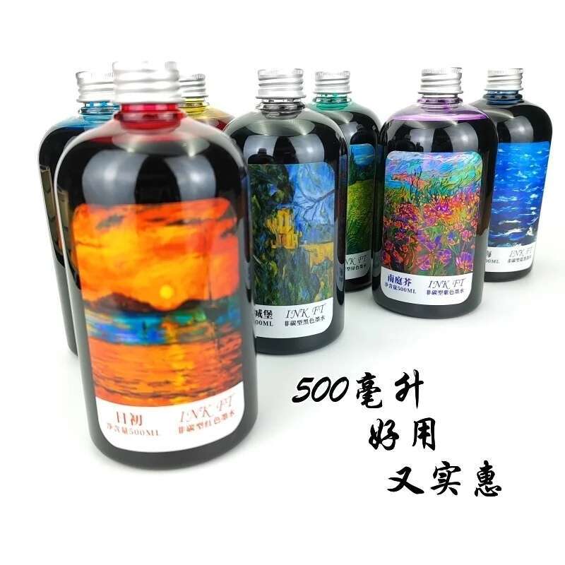 Fountain Pen Bottled Ink - Oramile 500 ml große Flasche ohne
