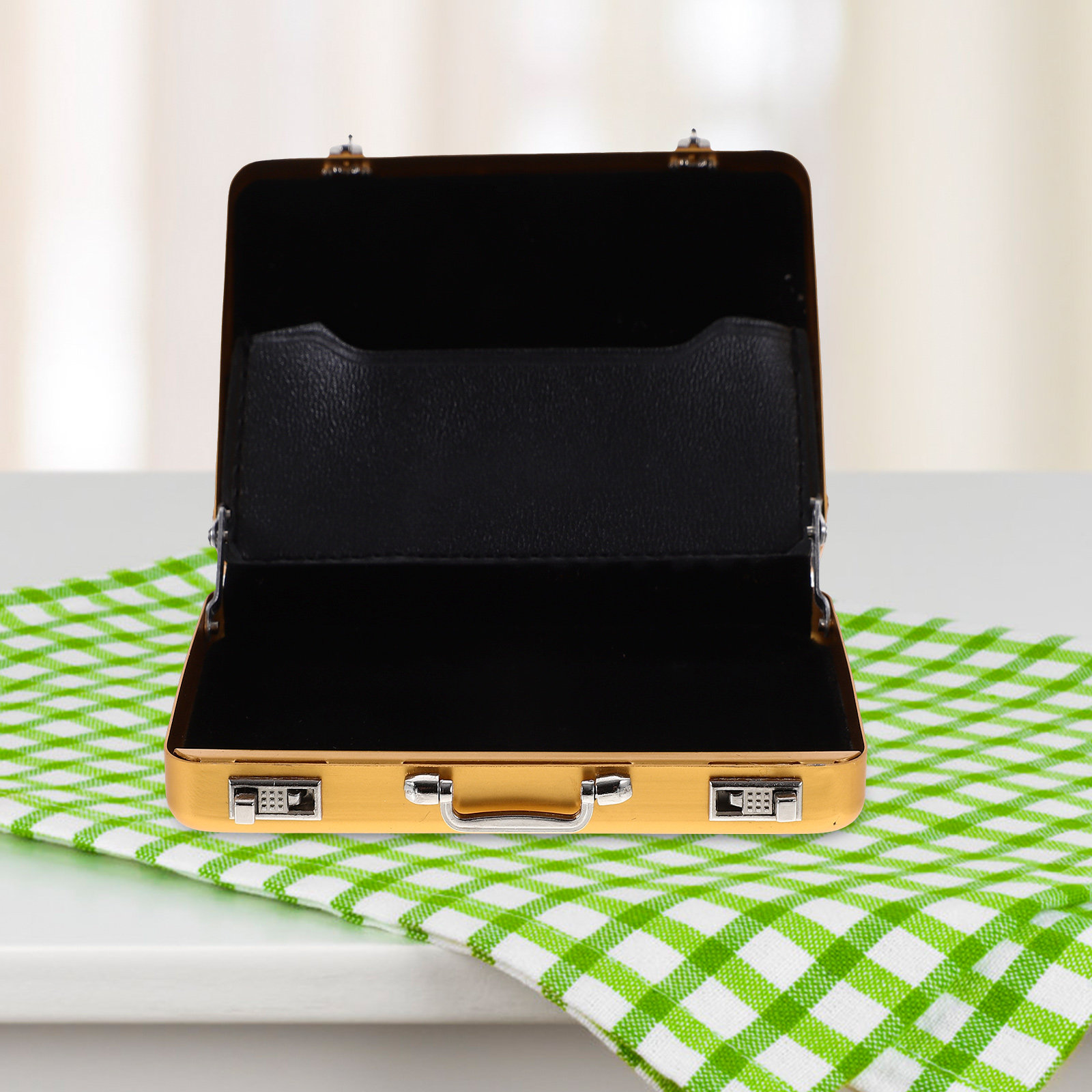 Visitenkartenbox aus Aluminium – Card Index Box Bewertung und Preis