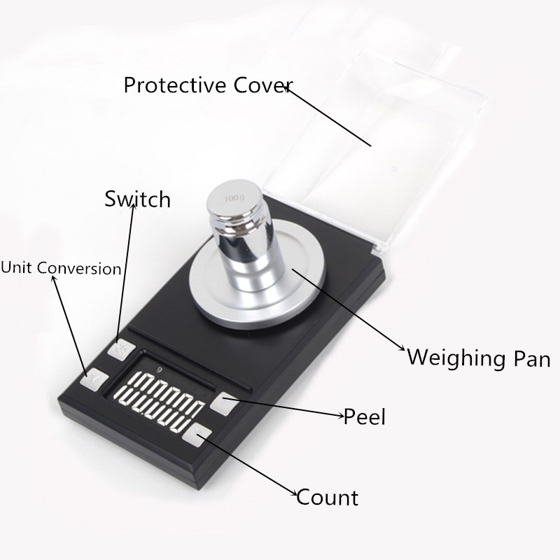20/50/100g 0,001g Digitale Waa – Tape Dispenser Weighted Bewertung und Preis