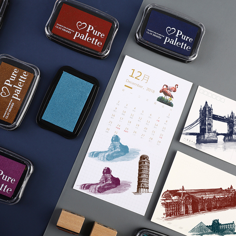 20 Farben großes Vintage-Stemp – Rubber Date Stamp Bewertung und Preis