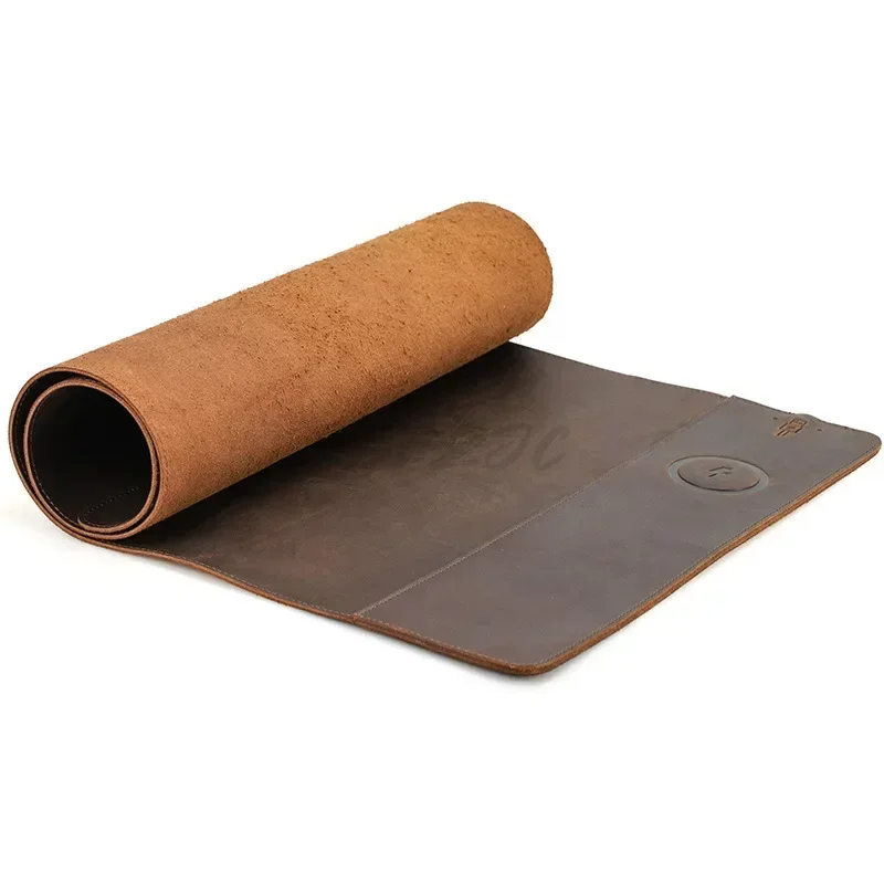 Vintage-Mauspad aus Rindsleder – Leather Desk Pad Bewertung und Preis