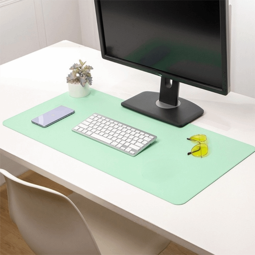 PU-Leder Doppelseitige Schreib – Leather Desk Pad Bewertung und Preis