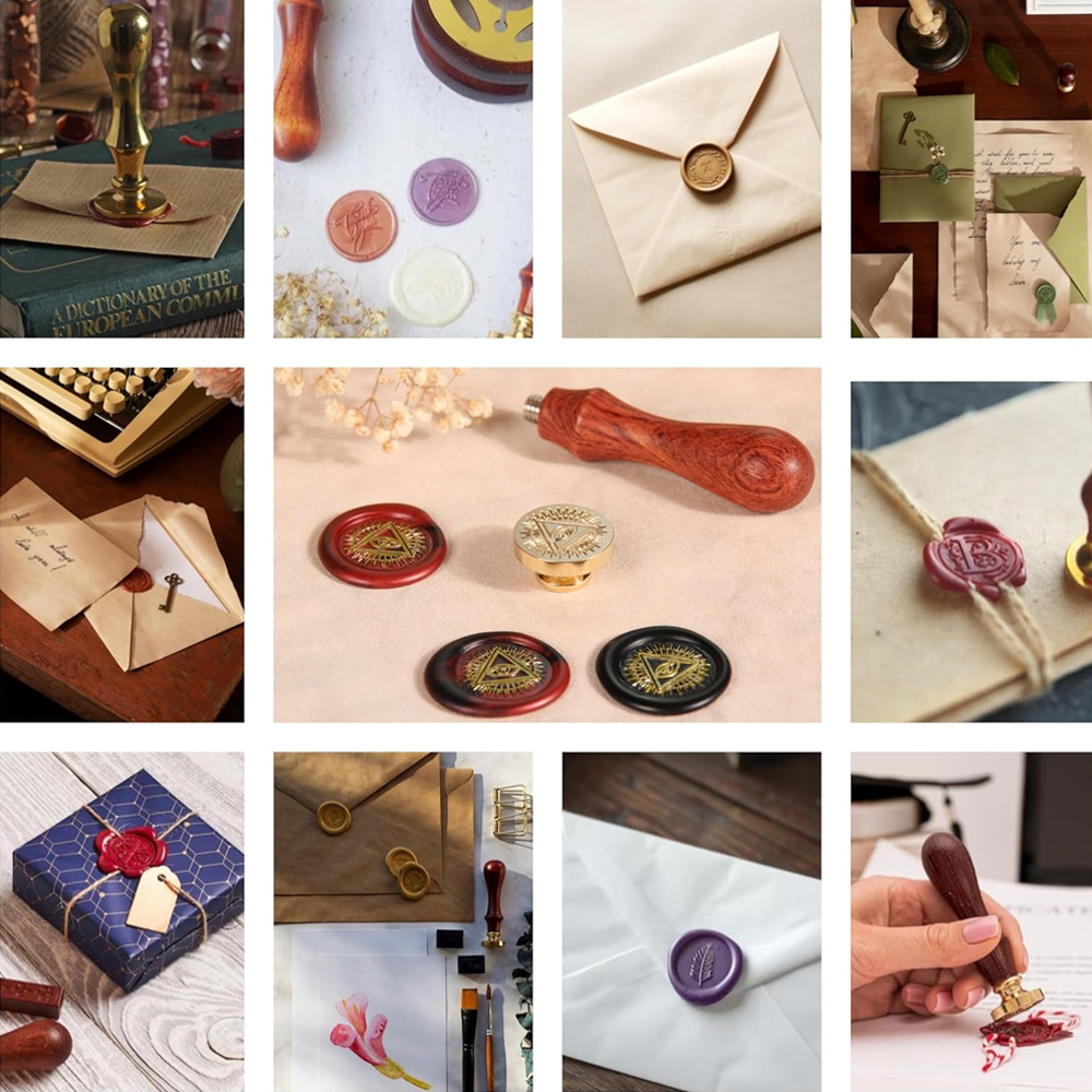 Individueller Wachssiegel-Stem – Wax Seal Stamp Set Bewertung und Preis