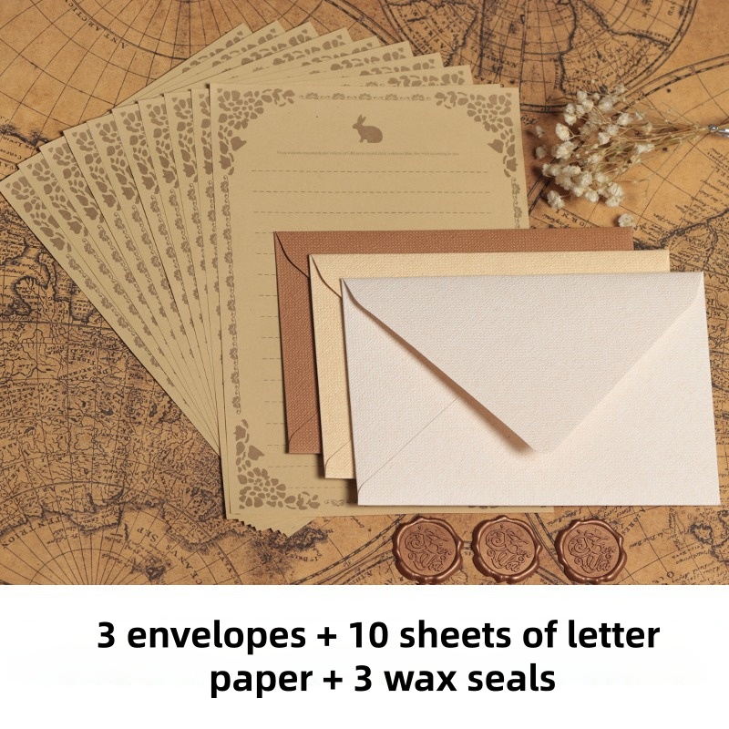 16-teiliges Vintage Leinen-Ums – Wax Seal Stamp Set Bewertung und Preis