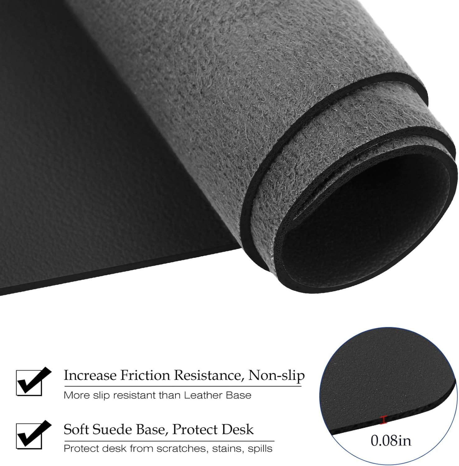 Große Leder-Schreibtischunterl – Leather Desk Pad Bewertung und Preis