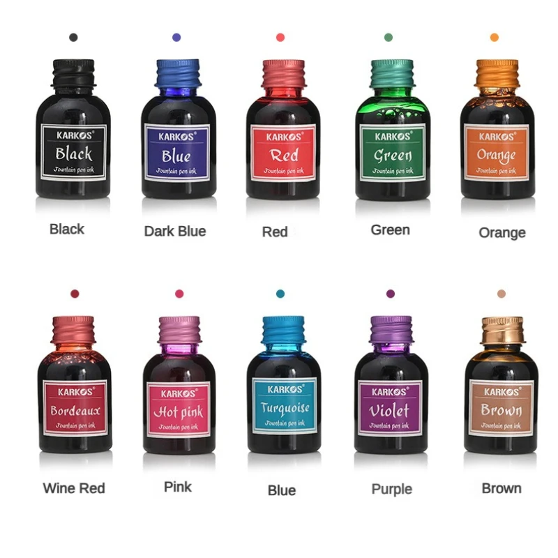 10/1 PCS 30 ml Verschiedene Fa – Fountain Pen Bottled Ink Bewertung und Preis