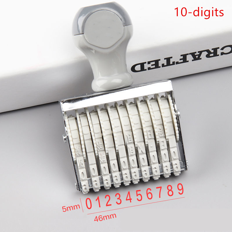 Tragbare 8/10 Ziffern Anzahl S – Rubber Date Stamp Bewertung und Preis