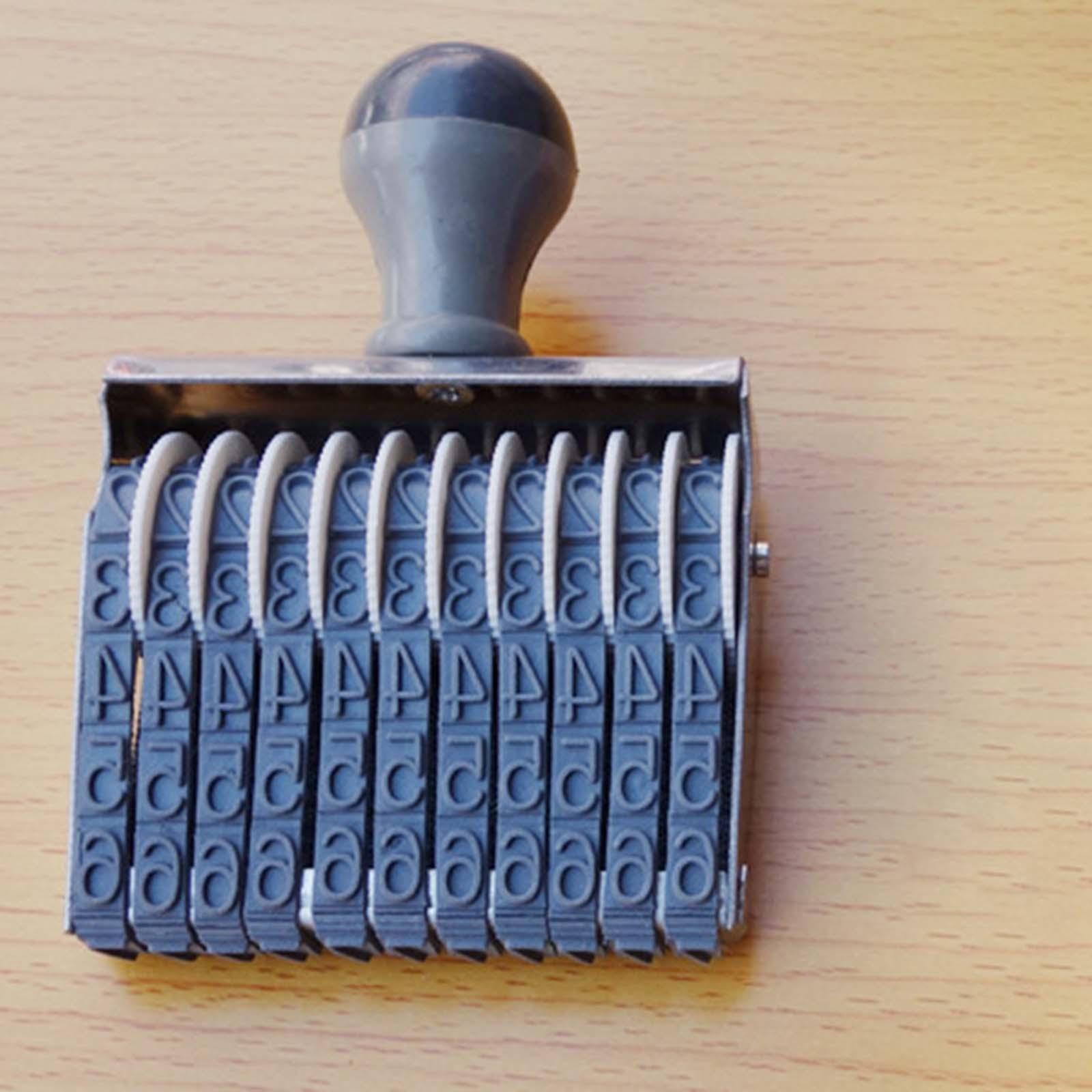 Gummi-Nummernstempel Rollstemp – Rubber Date Stamp Bewertung und Preis