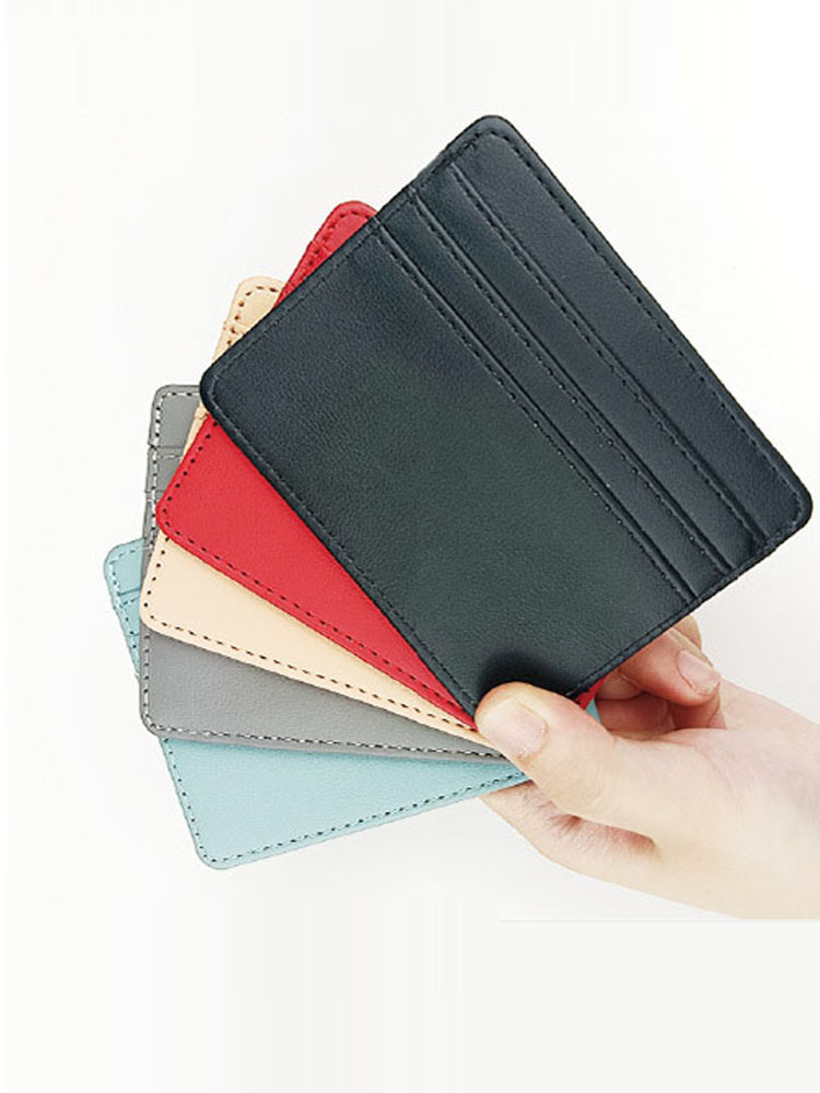 1Pc Pu Leder ID Karte Halter C – Index Card Holder Bewertung und Preis