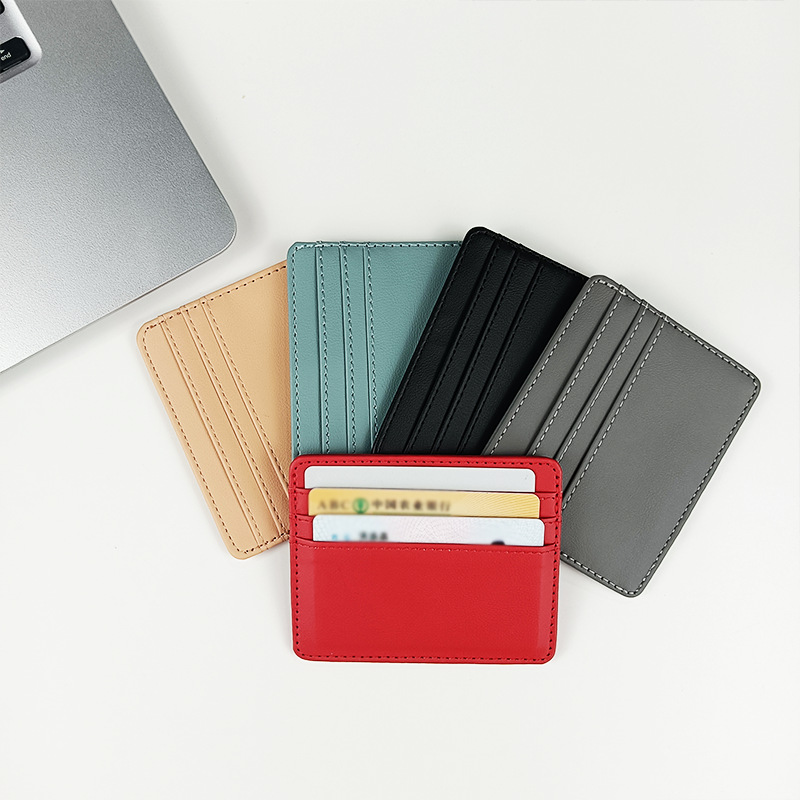1Pc Pu Leder ID Karte Halter C – Index Card Holder Bewertung und Preis