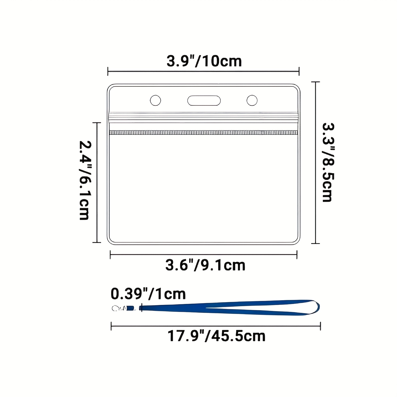10er-Set transparenter PVC-Aus – Index Card Holder Bewertung und Preis