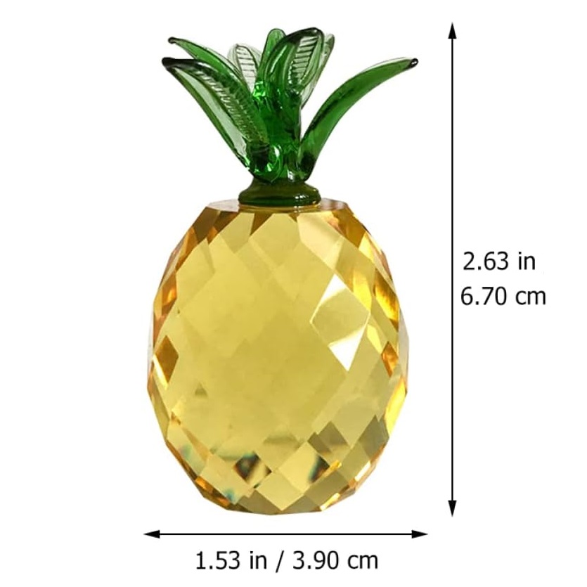 Kristallfrucht-Briefbeschwerer – Paper Weight Crystal Bewertung und Preis