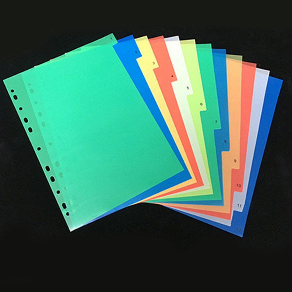 40 Stück A4 Index-Trennblätter – Tab Divider A4 Bewertung und Preis