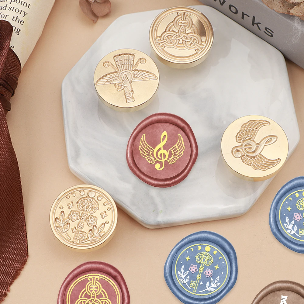 Herz Fisch Blumen Muster Wachs – Wax Seal Stamp Set Bewertung und Preis