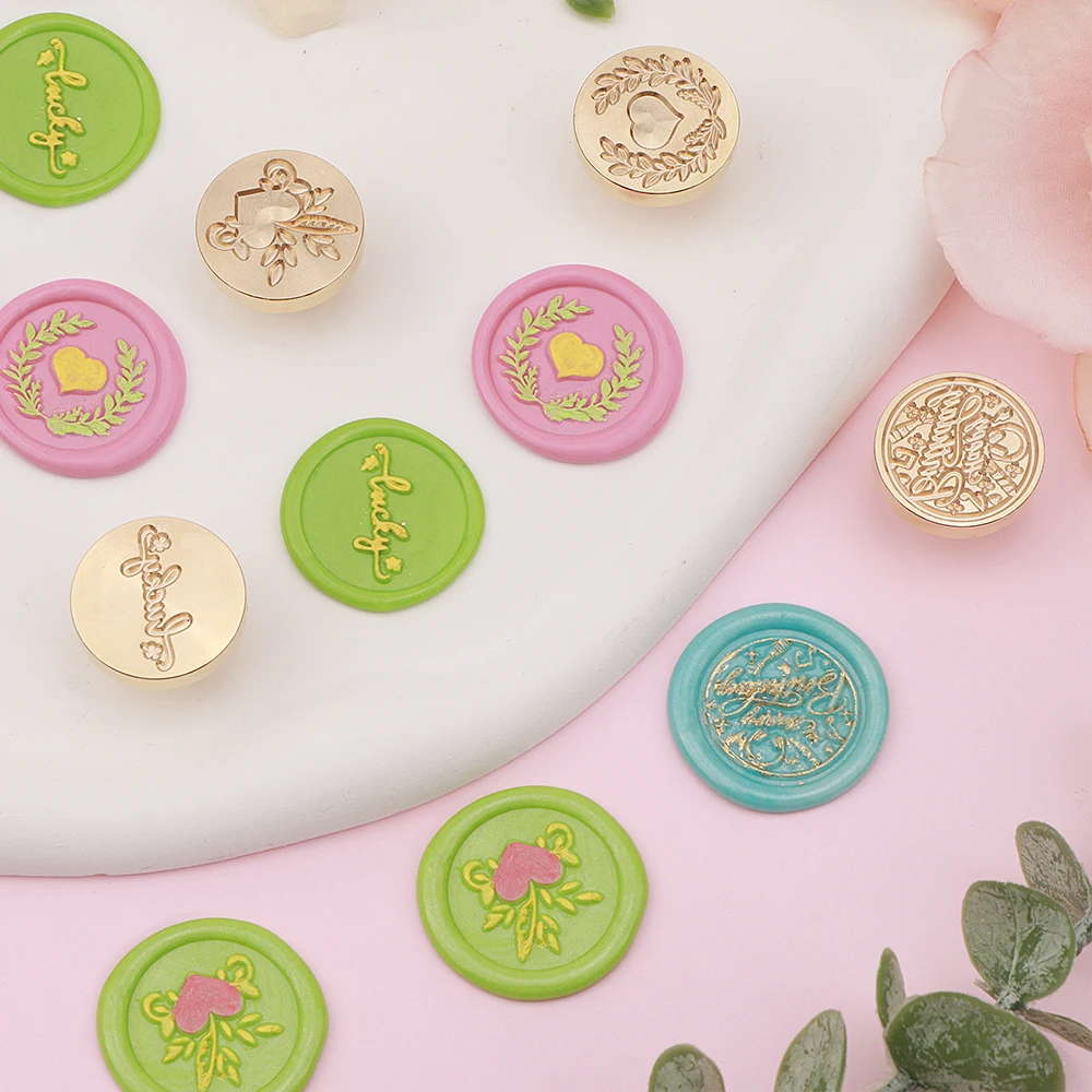 Herz Fisch Blumen Muster Wachs – Wax Seal Stamp Set Bewertung und Preis