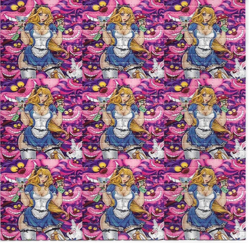 Sexy Alice Psychedelic LSD Säu – Ink Blotter Paper Bewertung und Preis