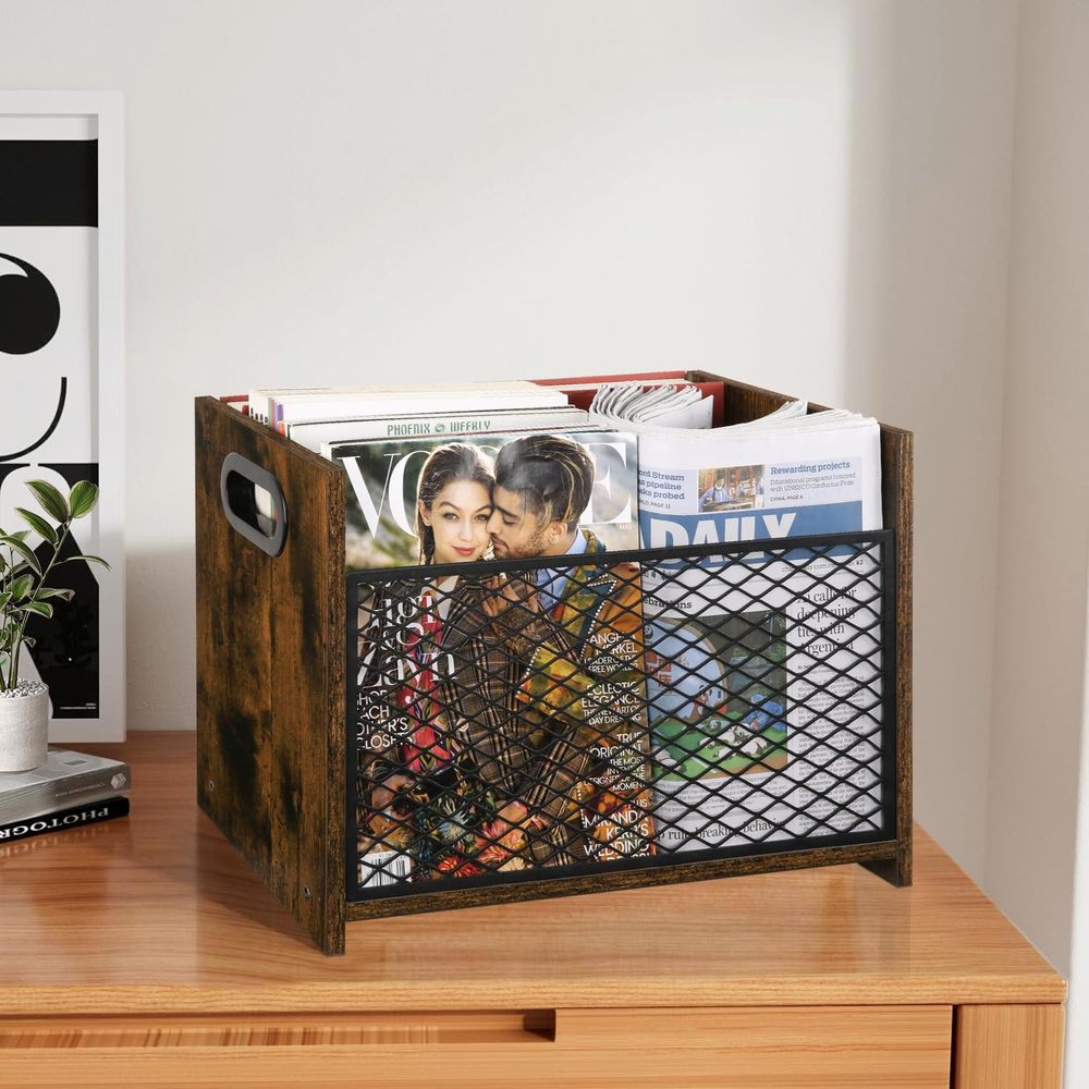 Zeitschriftenhalter, Ablage, A – Magazine Holder Rack Bewertung und Preis
