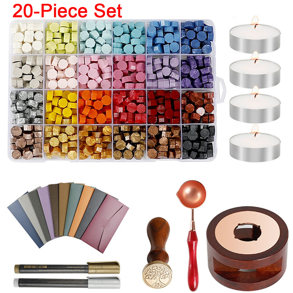 20-teiliges Wachssiegel-Stempe – Wax Seal Stamp Set Bewertung und Preis