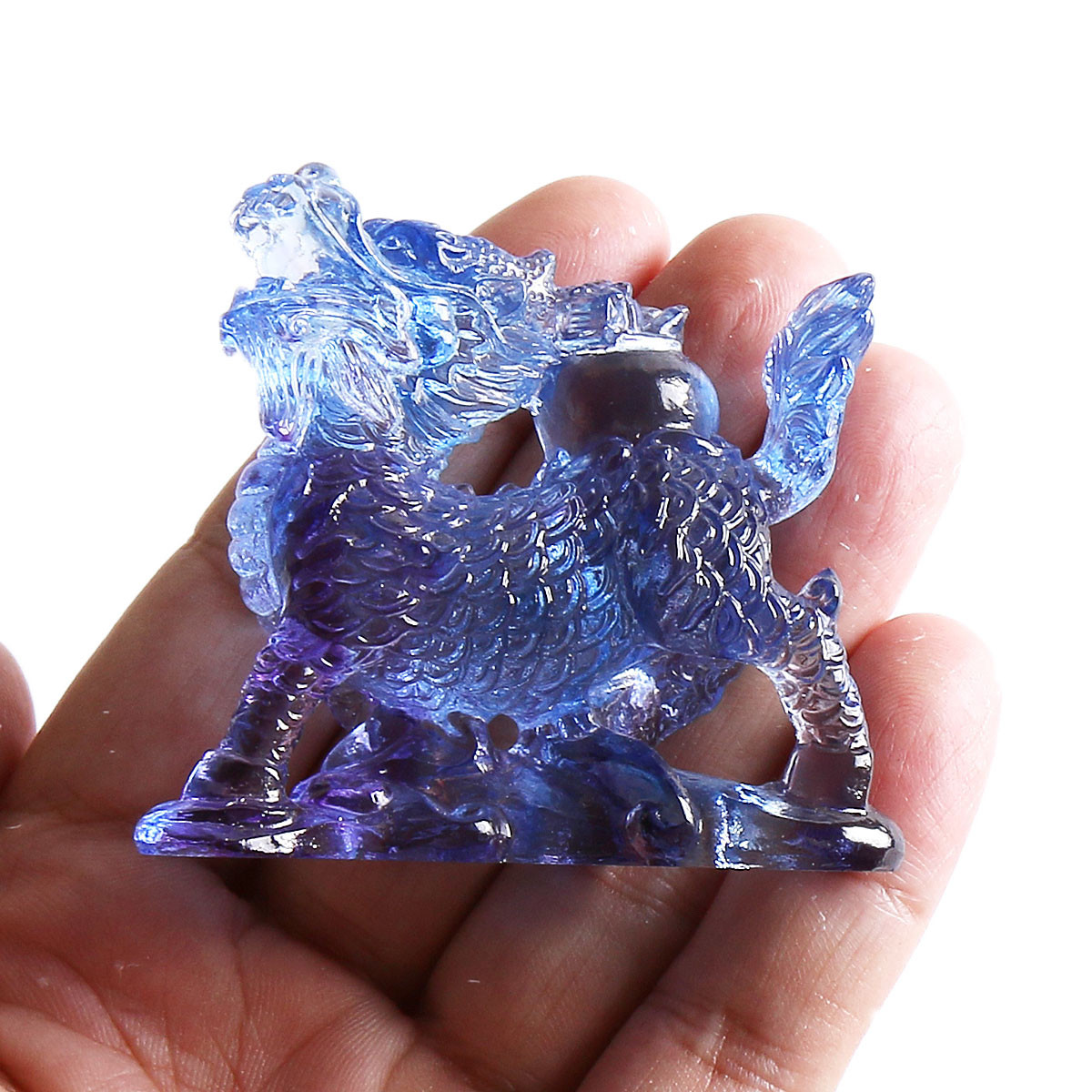 Chinesische Liuli-Kristall Fen – Paper Weight Crystal Bewertung und Preis