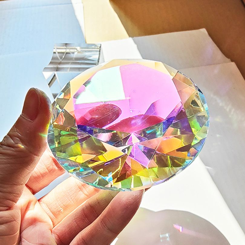 30-80mm AB Bunte K9 Kristall D – Paper Weight Crystal Bewertung und Preis