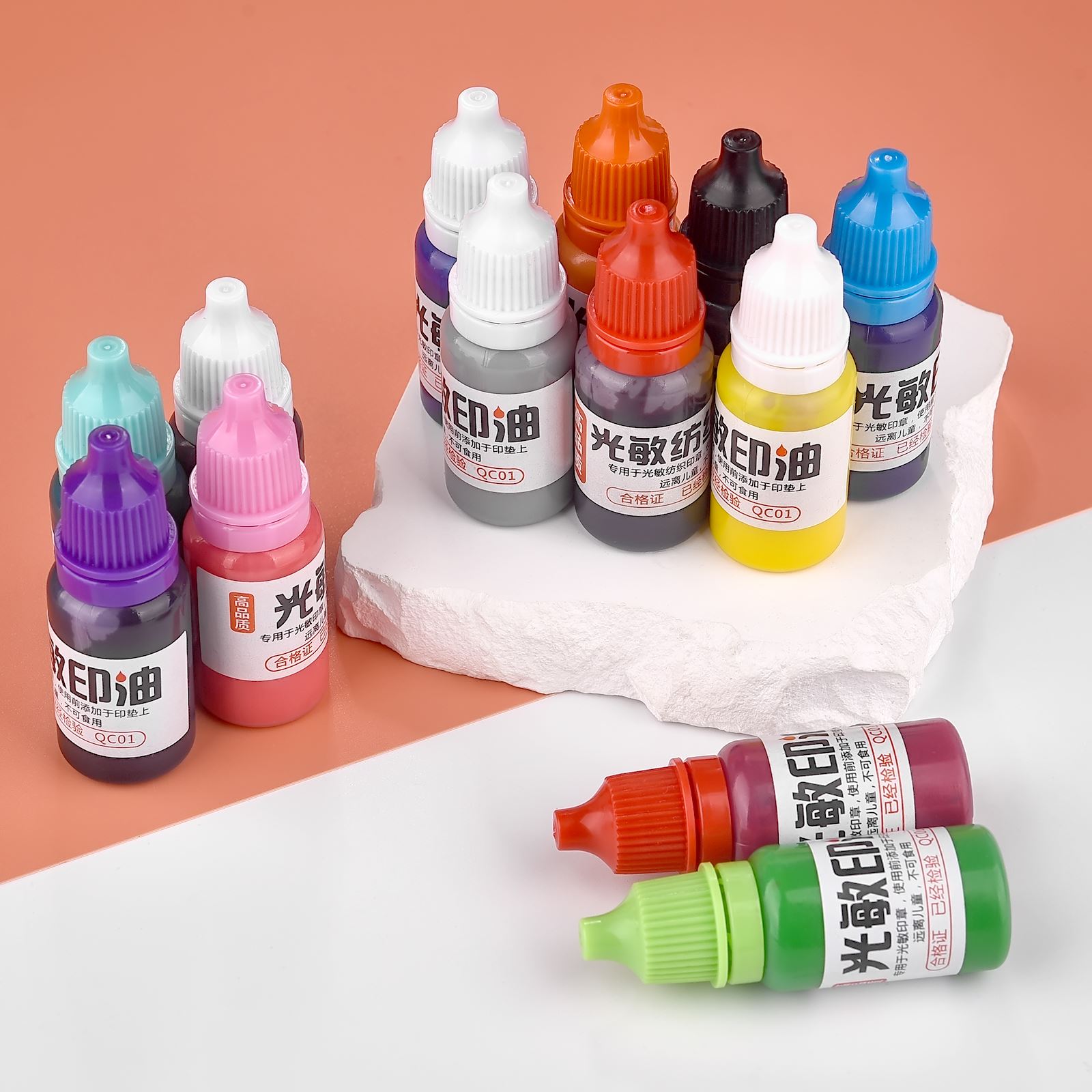 10 ml Nachfülltinte, 13 Farben – Rubber Date Stamp Bewertung und Preis