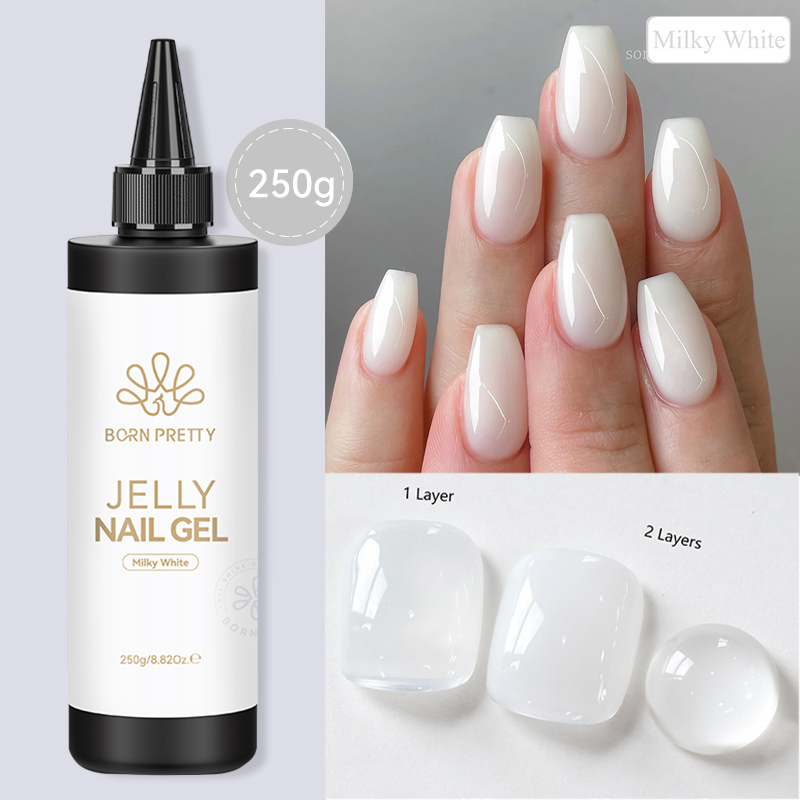 BORN PRETTY 250 g Jelly Milky  – Gel Refill Pack Bewertung und Preis